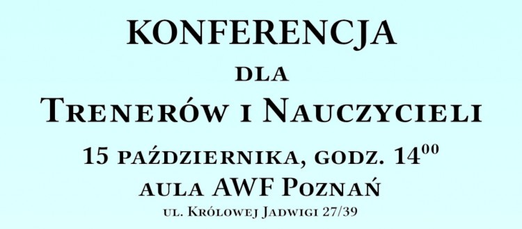konferencja ołoszenie